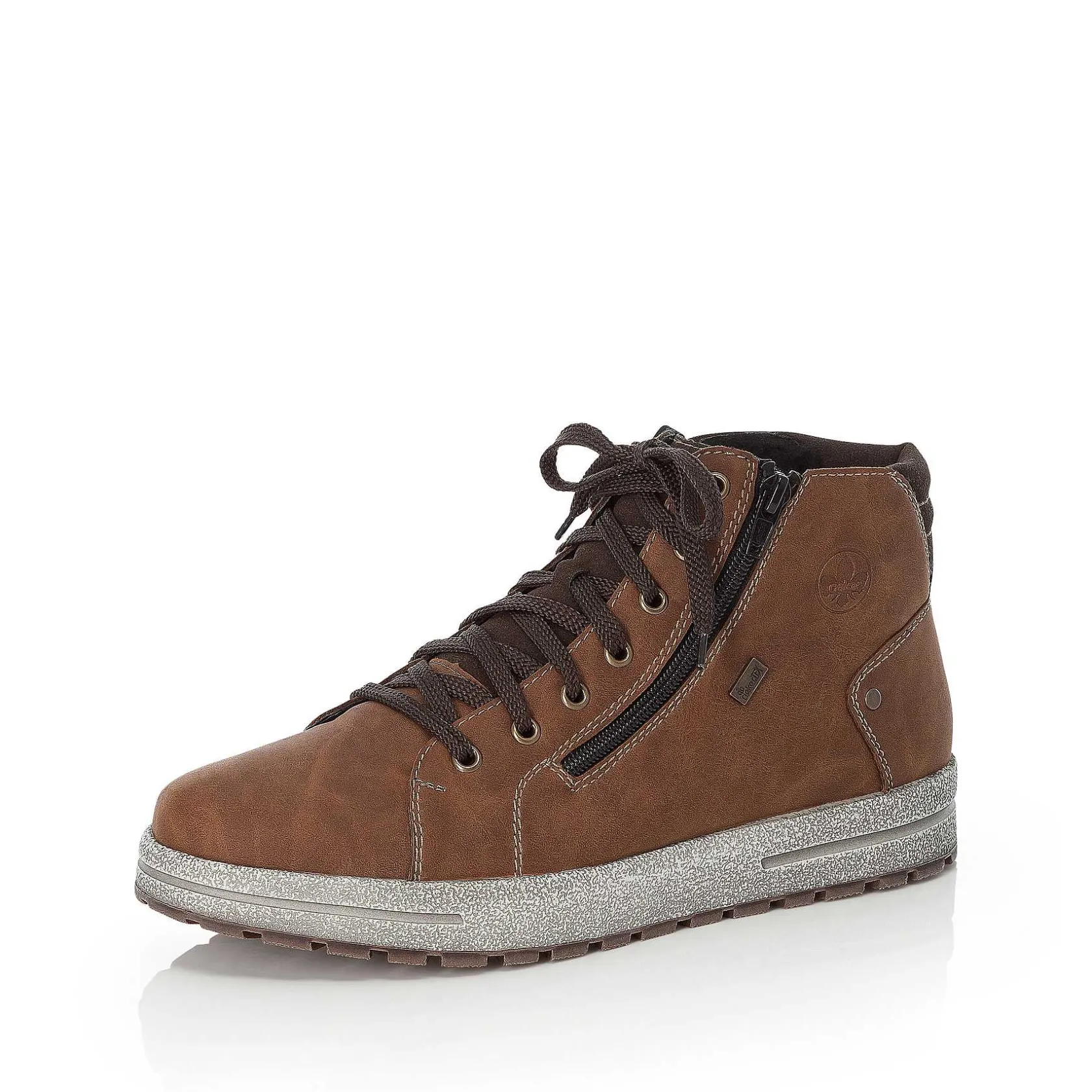 Rieker Boots-Men'S Corded Boots Chestnut Brown