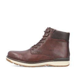 Rieker Boots-Men'S Corded Boots, Nut Brown