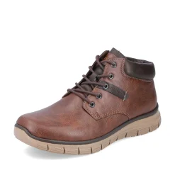 Rieker Boots-Men'S Corded Boots, Nut Brown