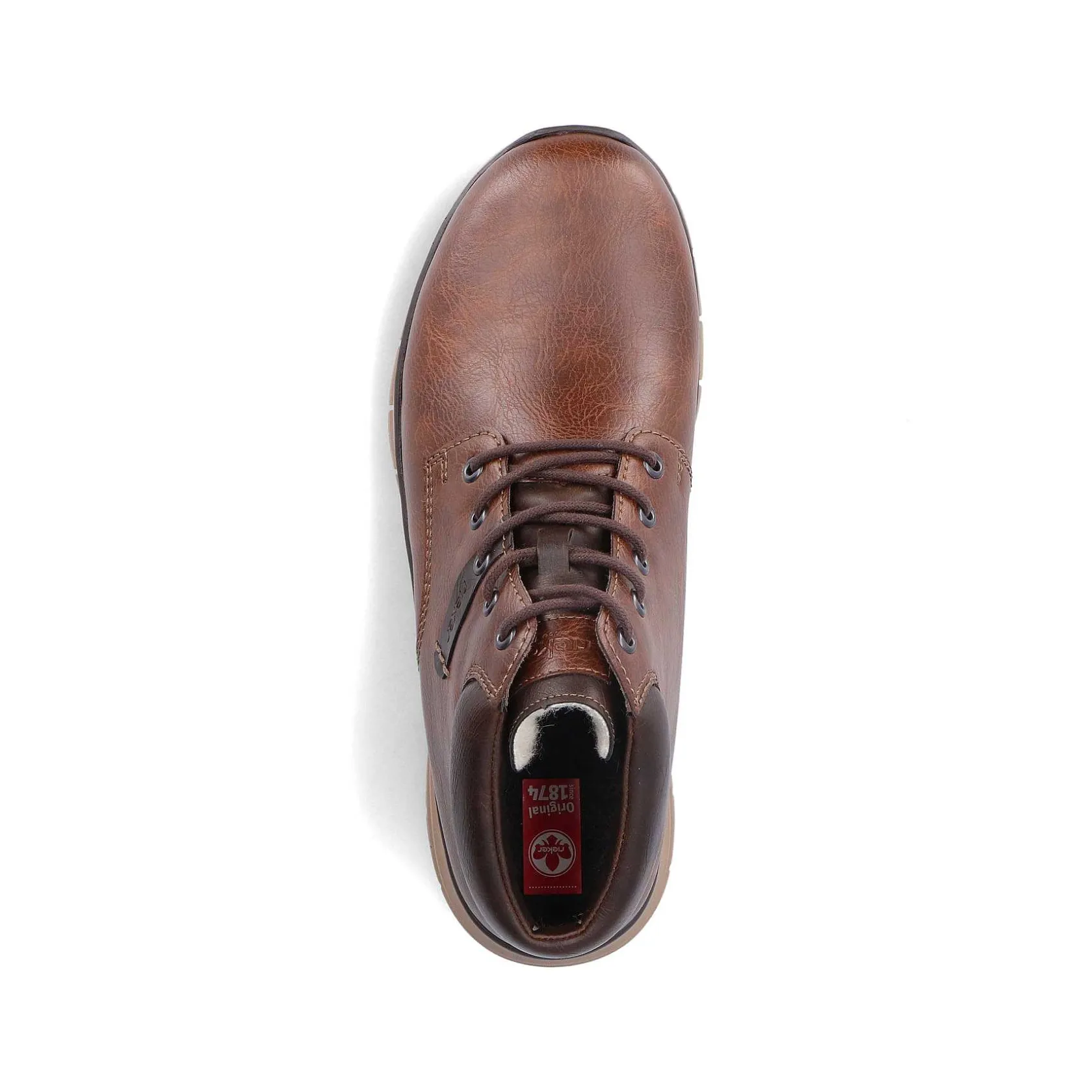 Rieker Boots-Men'S Corded Boots, Nut Brown