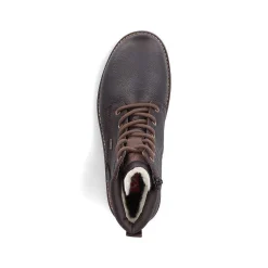 Rieker Boots-Men'S Corded Boots Dark Brown