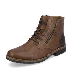 Rieker Boots-Men'S Corded Boots Chocolate Brown