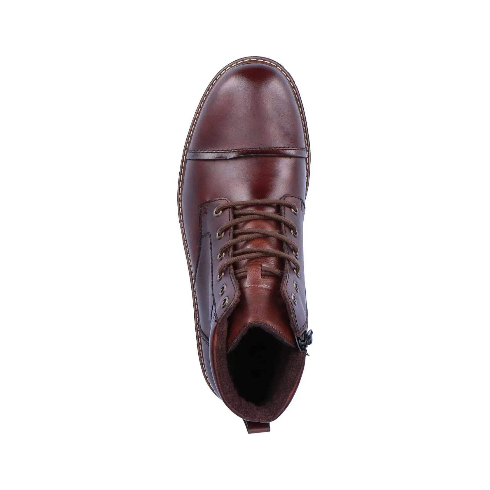 Rieker Boots-Men'S Corded Boots, Nut Brown