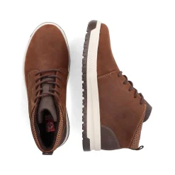Rieker Boots-Men'S Corded Boots Mocha Brown