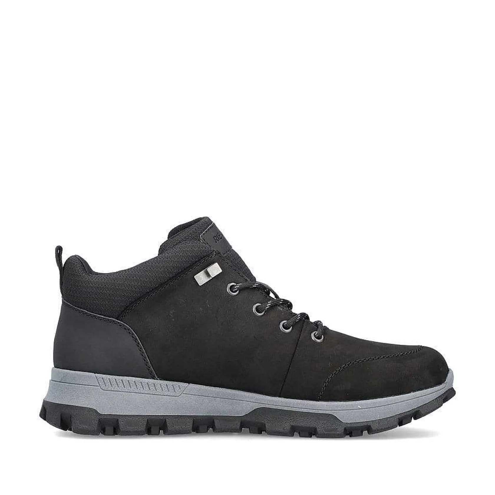 Rieker Boots-Men'S Corded Boots Asphalt Black