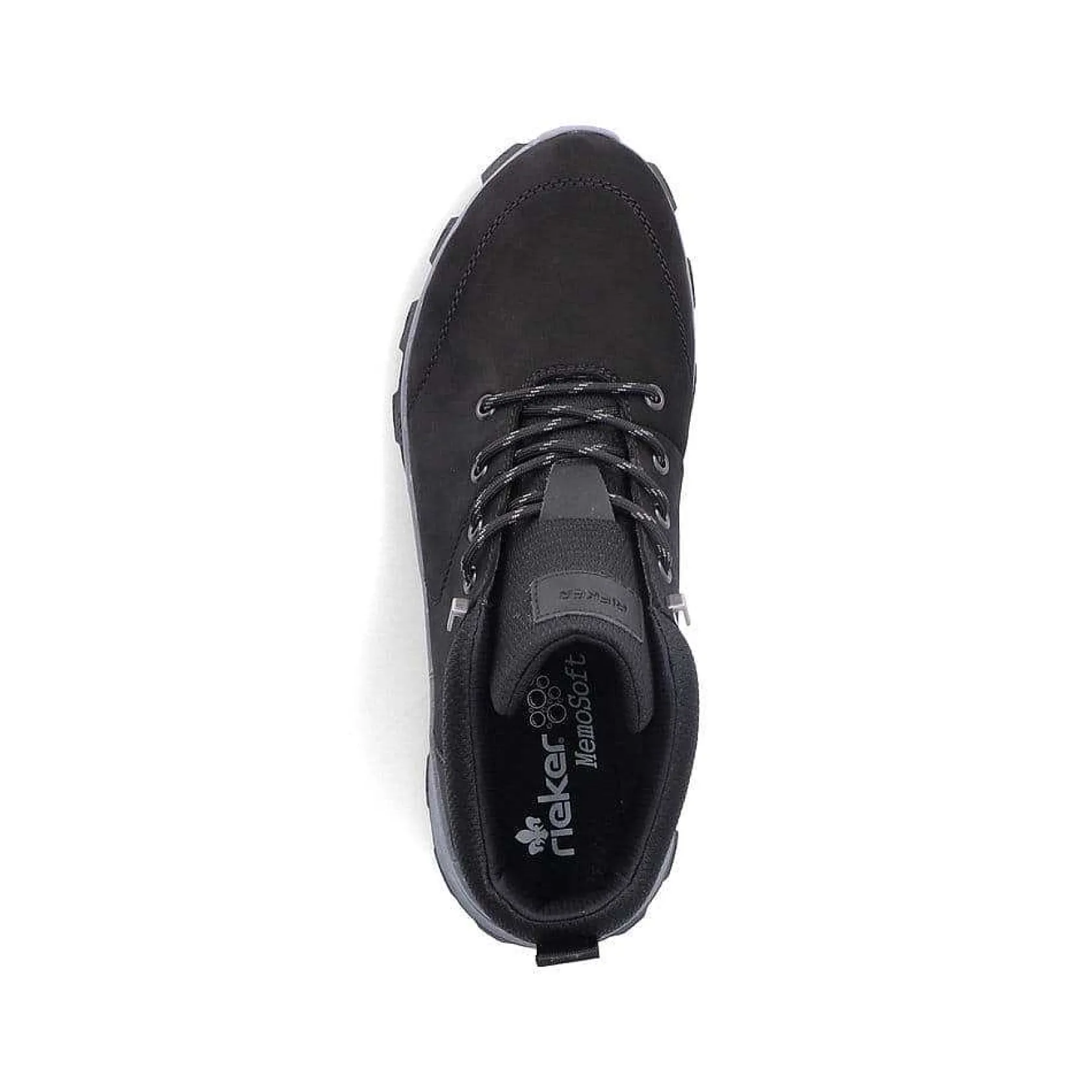 Rieker Boots-Men'S Corded Boots Asphalt Black