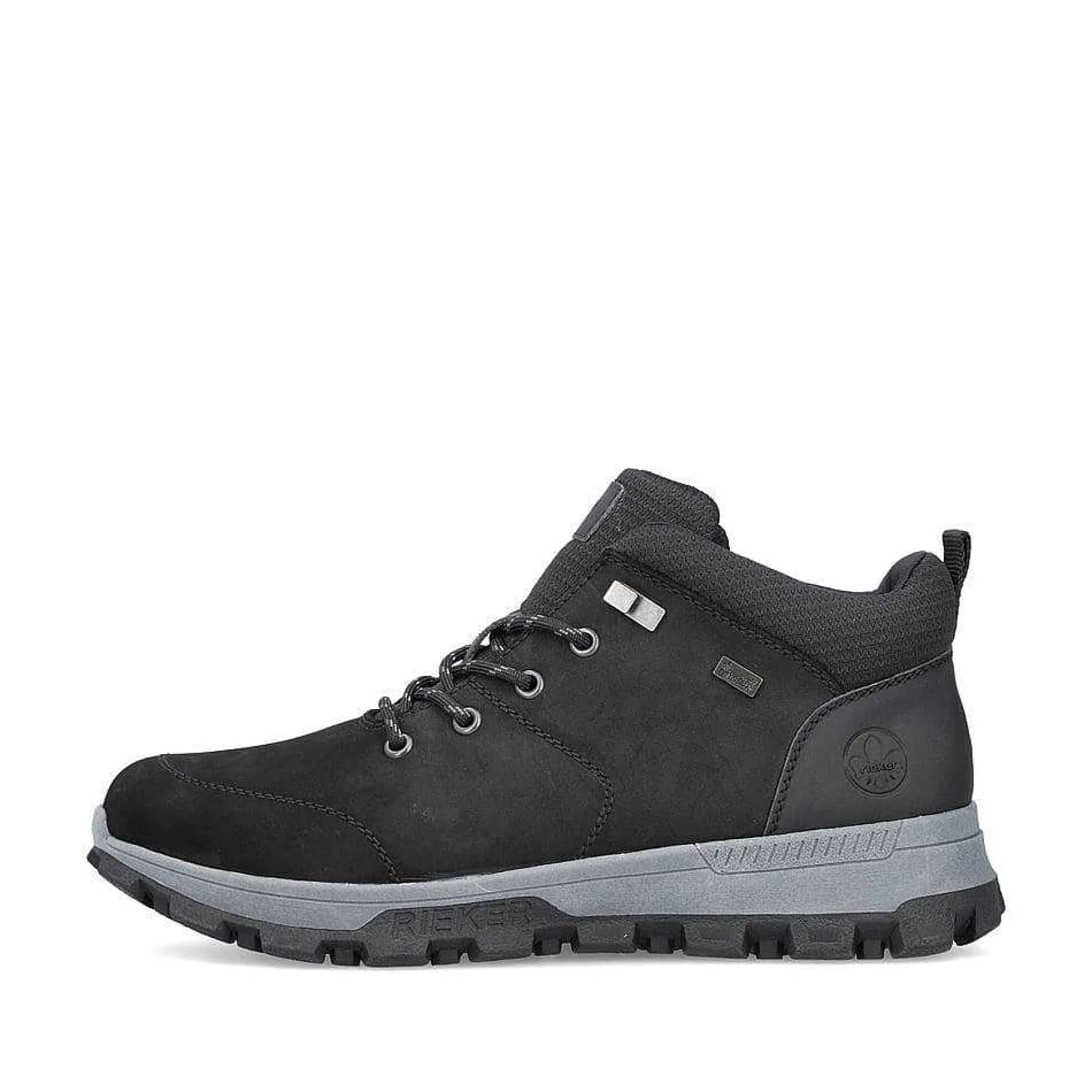 Rieker Boots-Men'S Corded Boots Asphalt Black