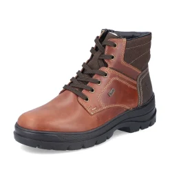 Rieker Boots-Men'S Corded Boots Chestnut Brown