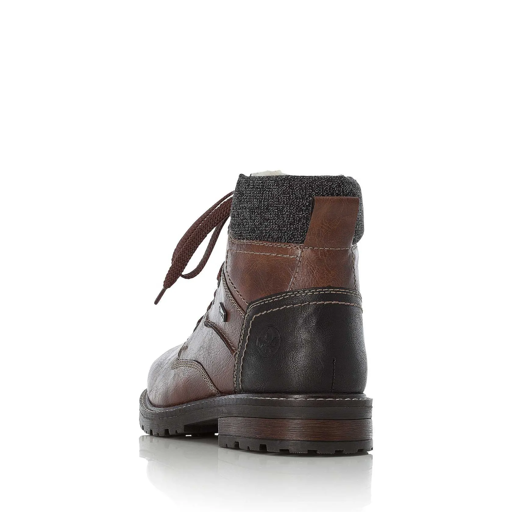 Rieker Boots-Men'S Corded Boots Chestnut Brown