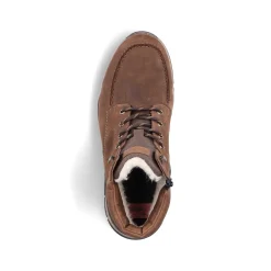 Rieker Boots-Men'S Corded Boots Cinnamon Brown