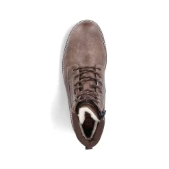 Rieker Boots-Men'S Corded Boots Tobacco Brown