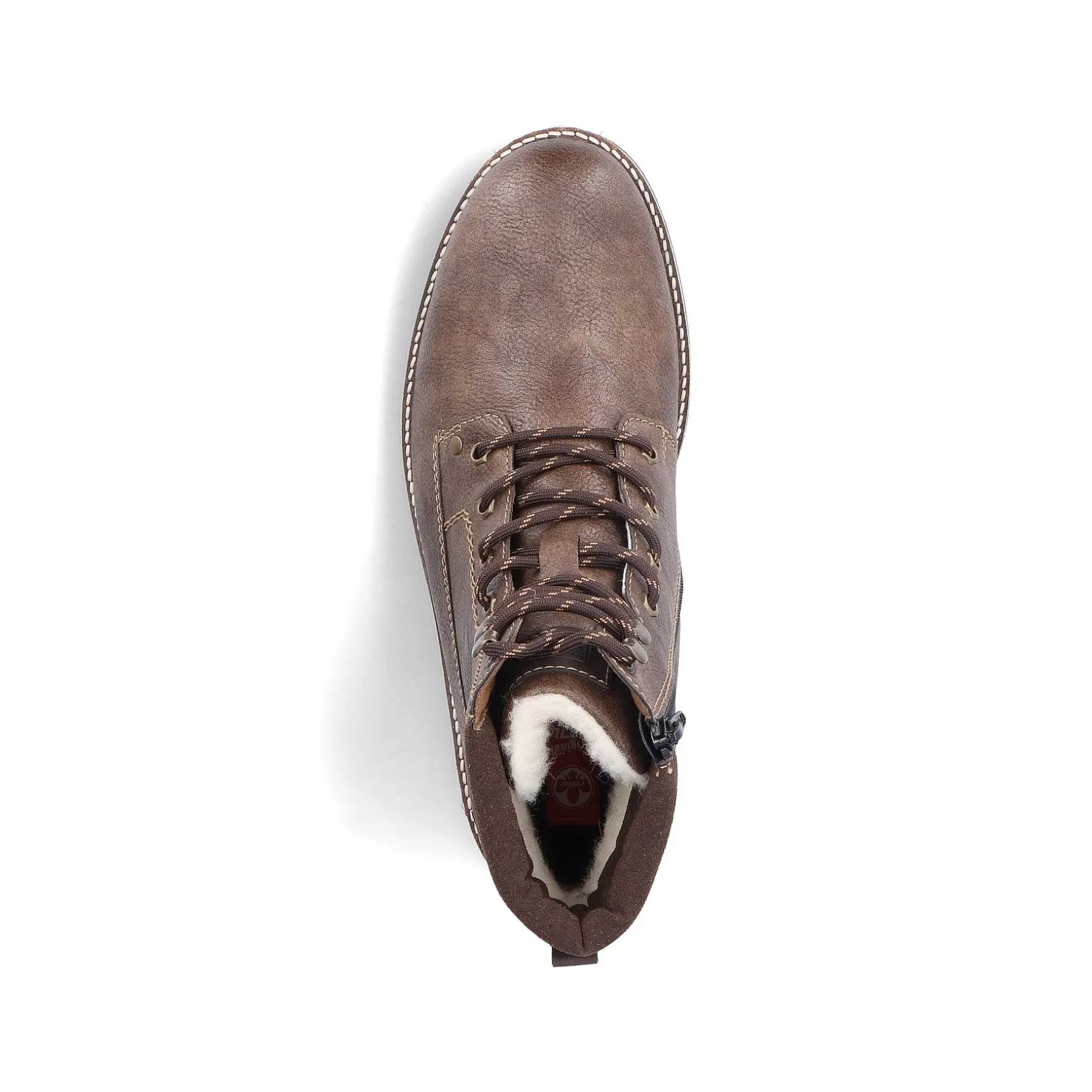 Rieker Boots-Men'S Corded Boots Tobacco Brown