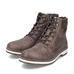Rieker Boots-Men'S Corded Boots Tobacco Brown