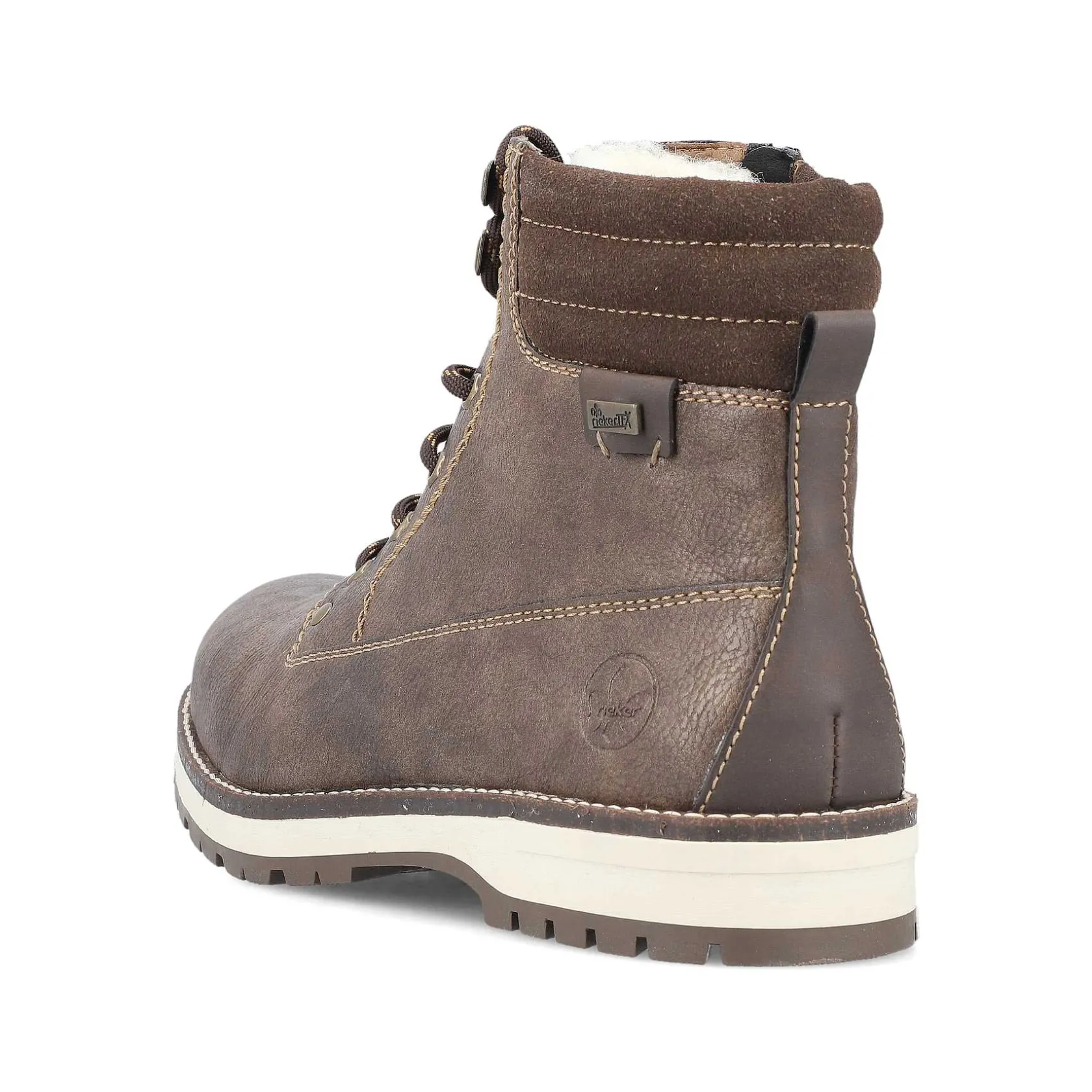 Rieker Boots-Men'S Corded Boots Tobacco Brown