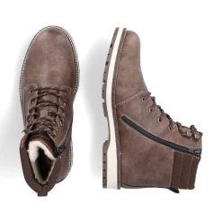 Rieker Boots-Men'S Corded Boots Tobacco Brown