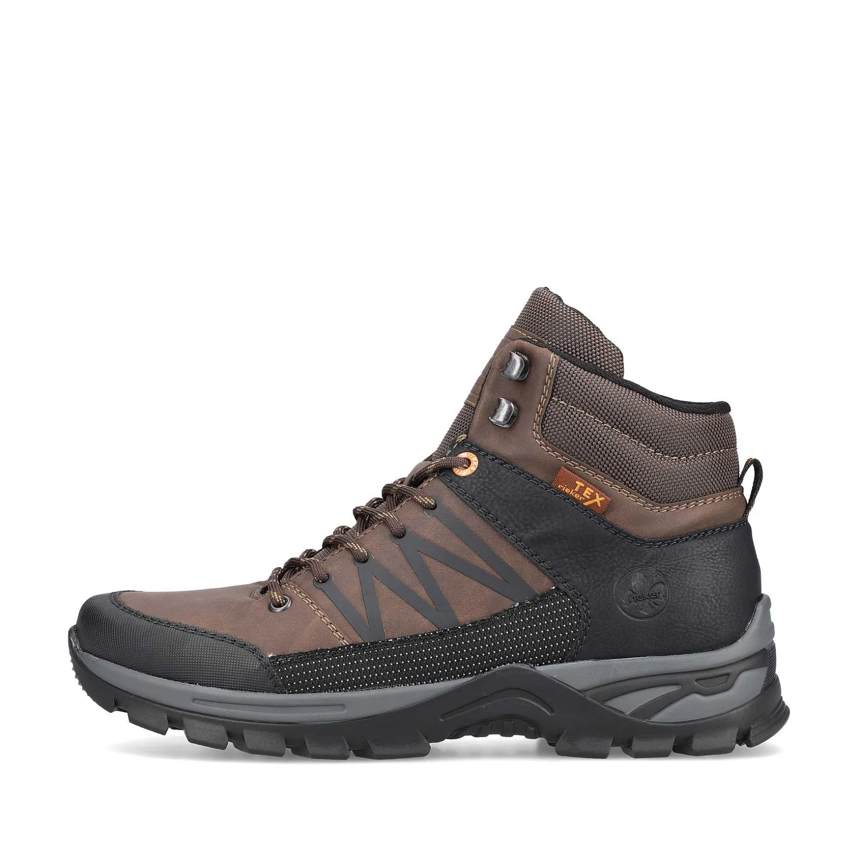 Rieker Boots-Men'S Corded Boots, Nut Brown