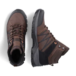 Rieker Boots-Men'S Corded Boots, Nut Brown