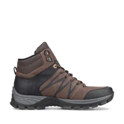Rieker Boots-Men'S Corded Boots, Nut Brown