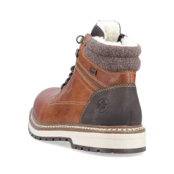 Rieker Boots-Men'S Corded Boots Chestnut Brown
