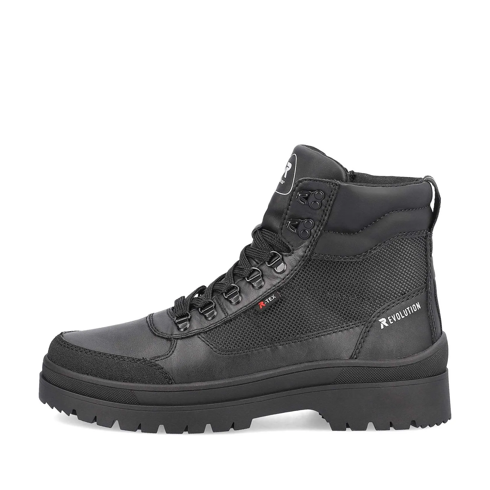 Rieker Boots-Men'S Corded Boots Noir