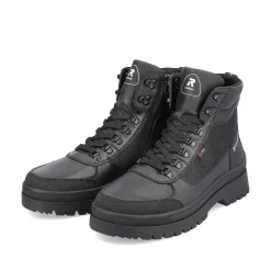 Rieker Boots-Men'S Corded Boots Noir