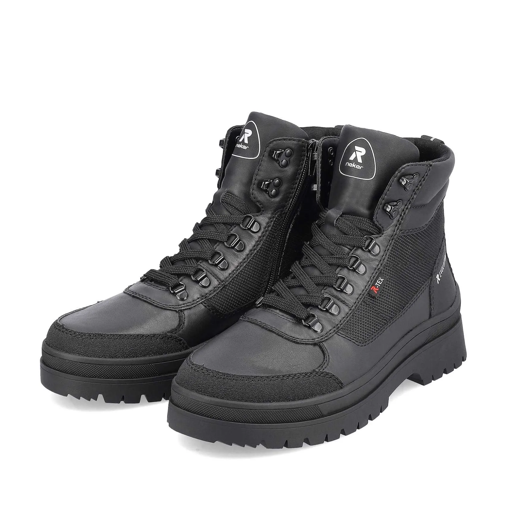 Rieker Boots-Men'S Corded Boots Noir