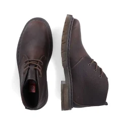 Rieker Boots-Men'S Corded Boots Dark Brown