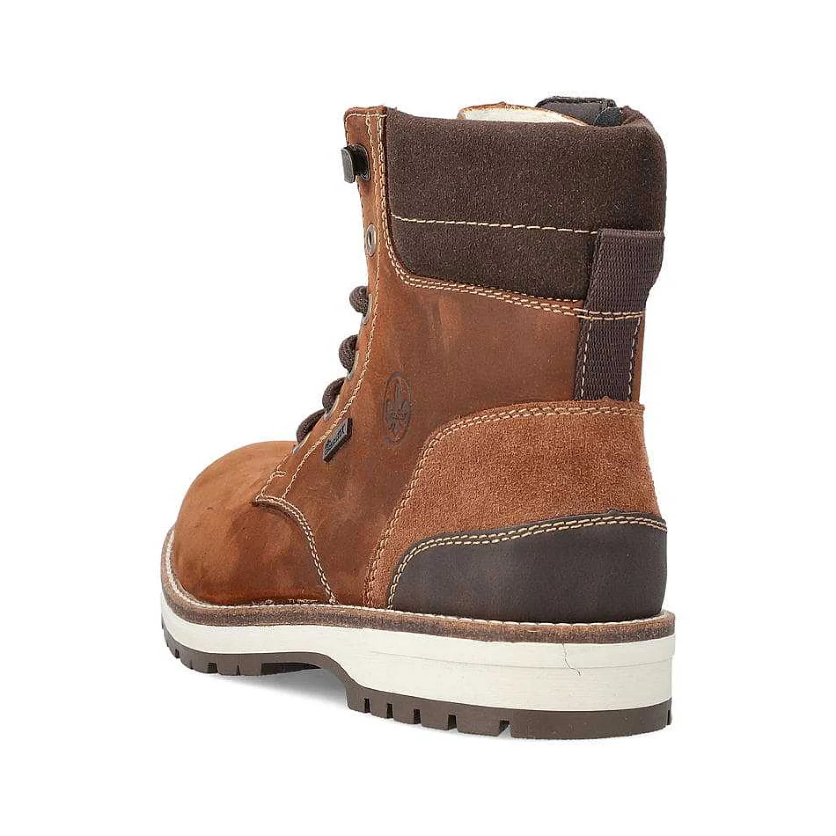 Rieker Boots-Men'S Corded Boots Chestnut Brown