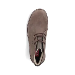 Rieker Boots-Men'S Corded Boots Grey-Brown