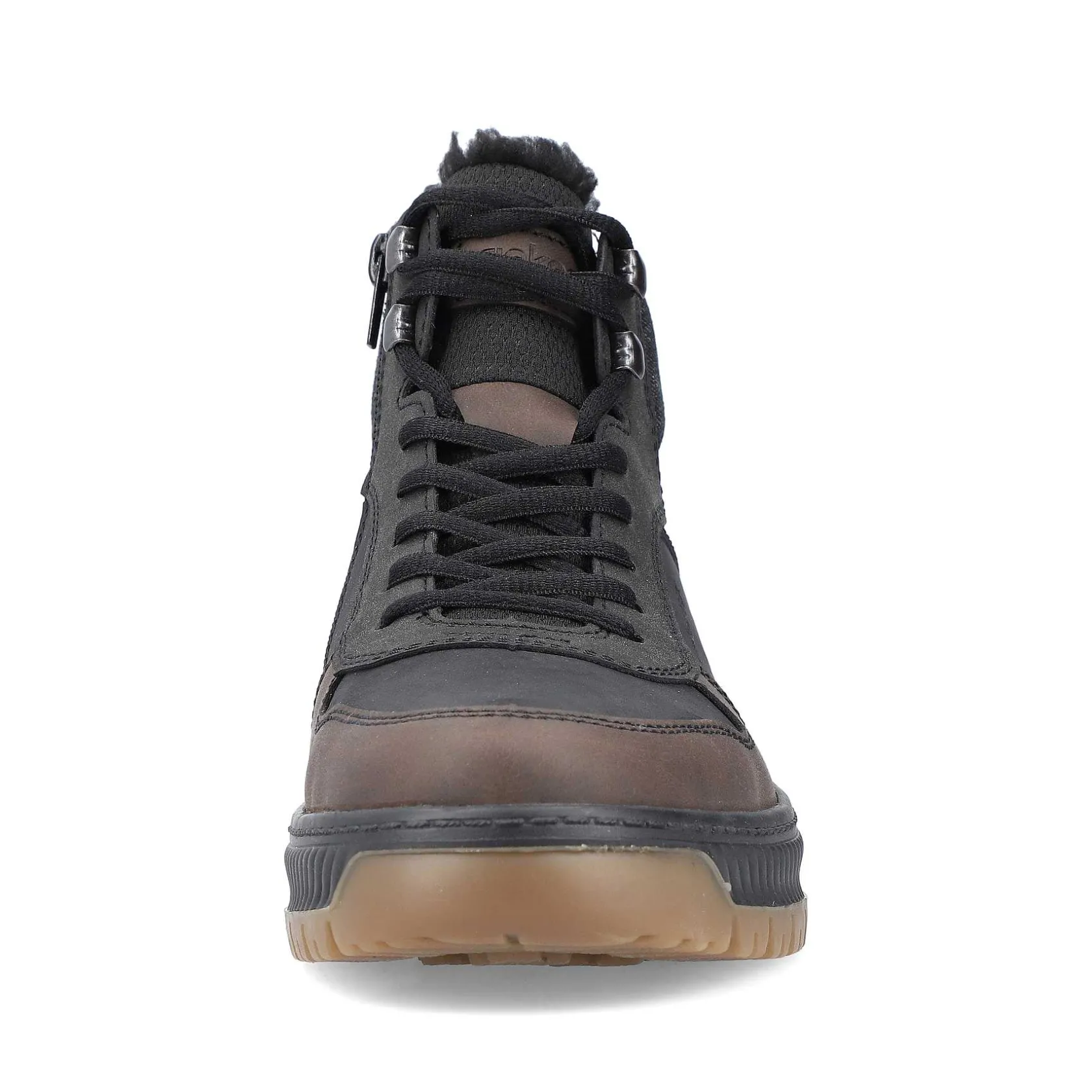Rieker Boots-Men'S Corded Boots Asphalt Black