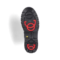 Rieker Boots-Men'S Corded Boots Asphalt Black