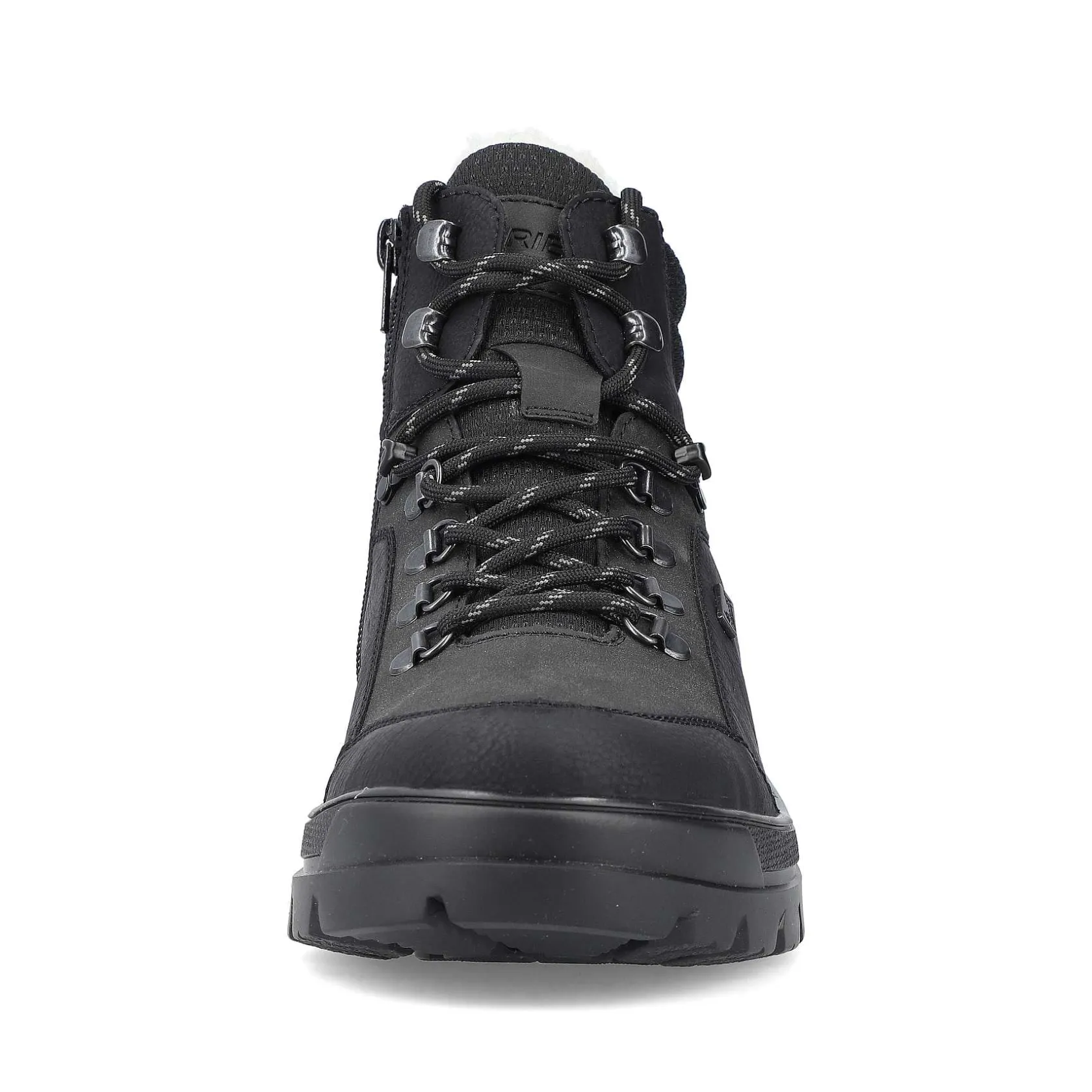 Rieker Boots-Men'S Corded Boots Asphalt Black