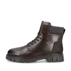 Rieker Boots-Men'S Corded Boots Dark Brown