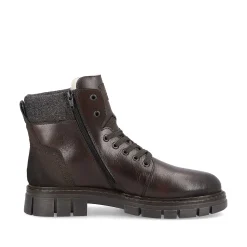 Rieker Boots-Men'S Corded Boots Dark Brown