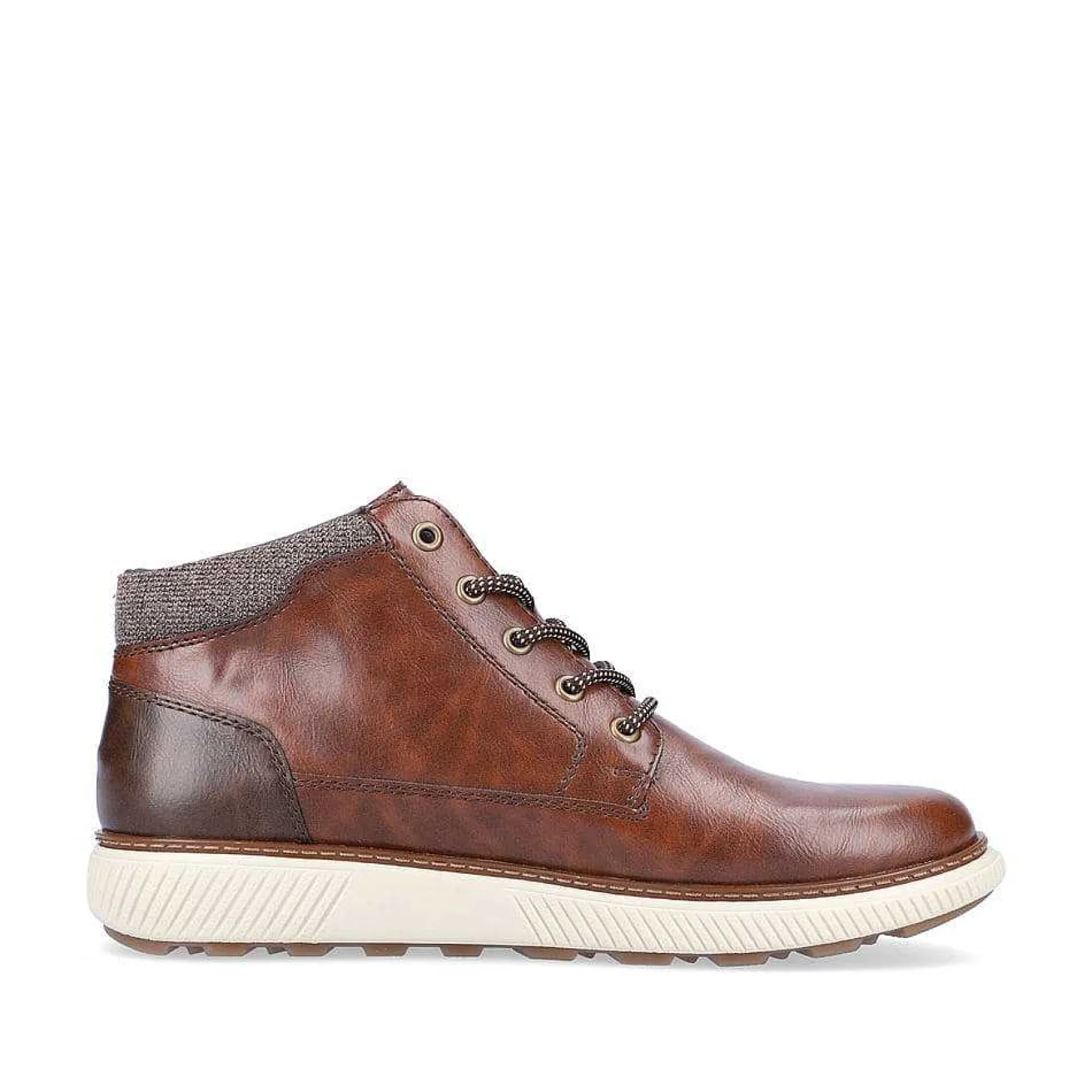 Rieker Boots-Men'S Corded Boots Coffee Brown