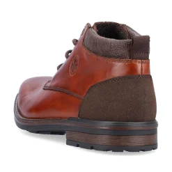 Rieker Boots-Men'S Corded Boots Chestnut Brown