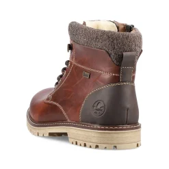 Rieker Boots-Men'S Corded Boots Chestnut Brown