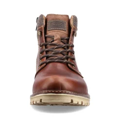Rieker Boots-Men'S Corded Boots Chestnut Brown