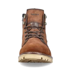 Rieker Boots-Men'S Corded Boots Chestnut Brown