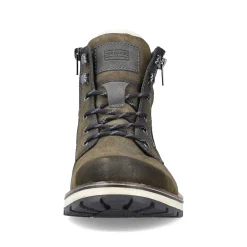 Rieker Boots-Men'S Corded Boots Olive Green