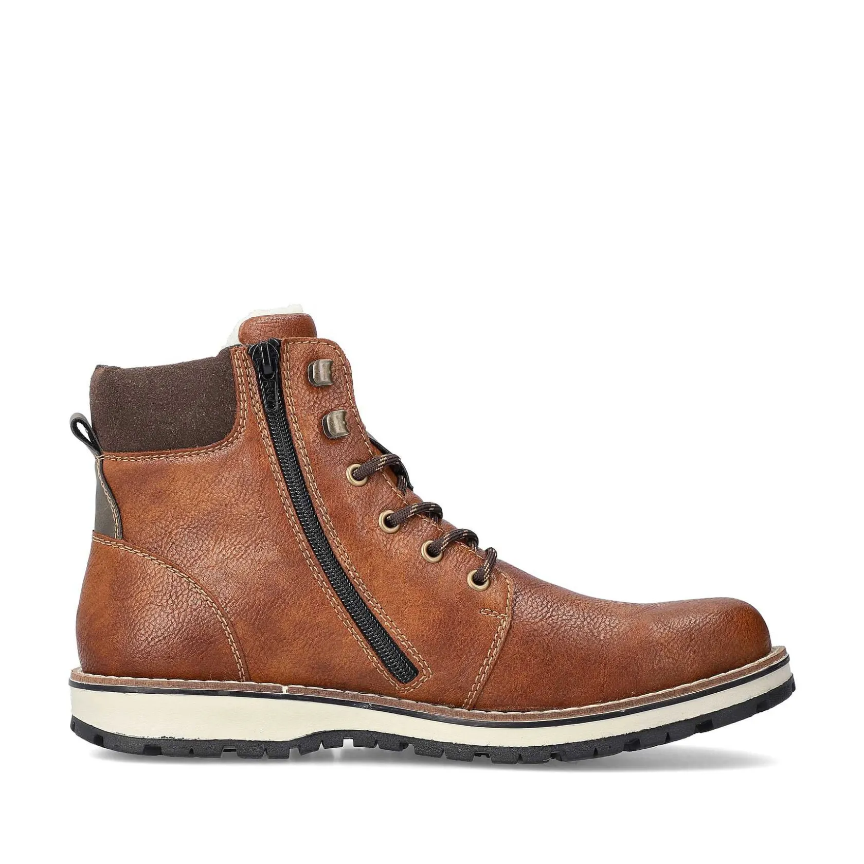 Rieker Boots-Men'S Corded Boots Caramel Brown