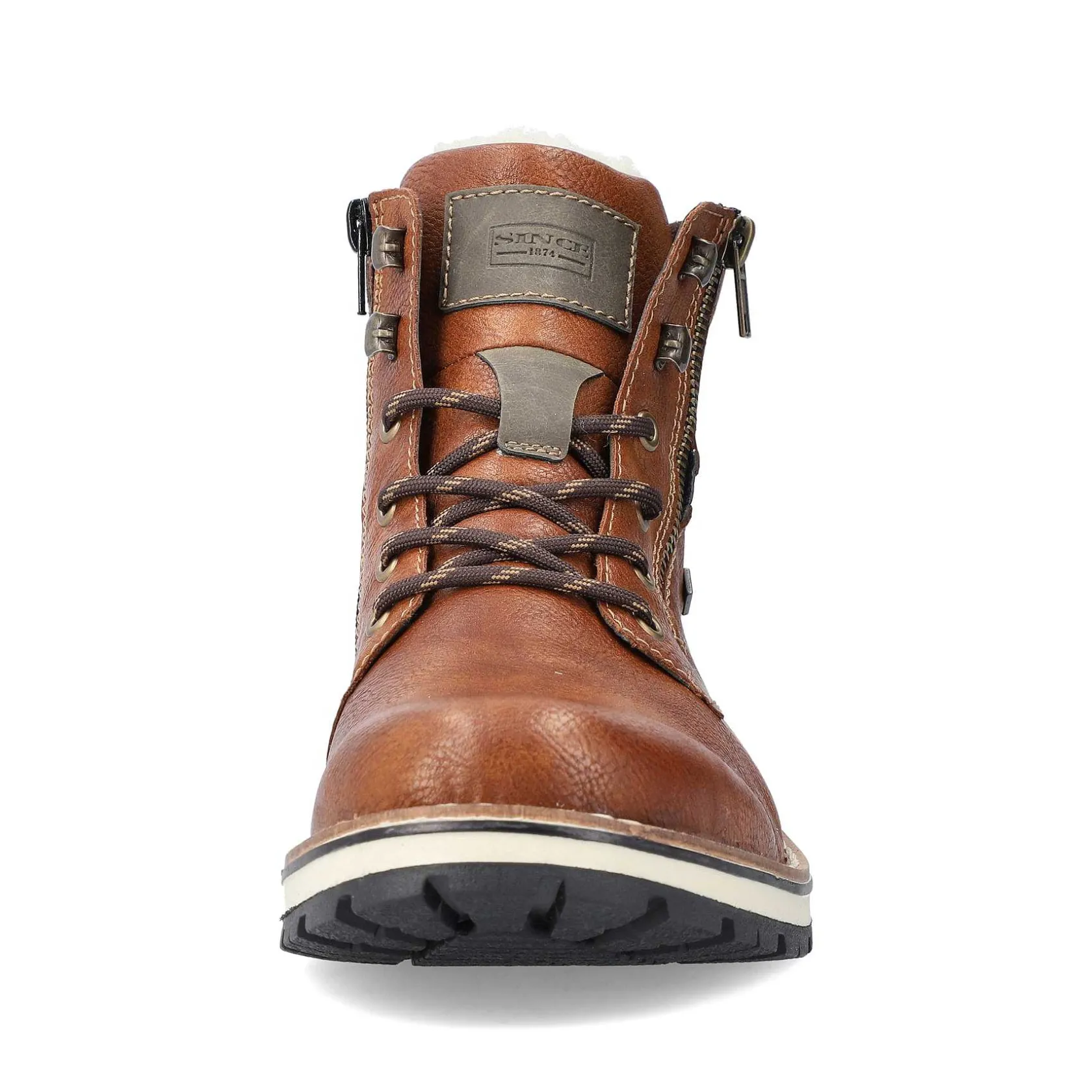 Rieker Boots-Men'S Corded Boots Caramel Brown