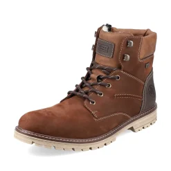 Rieker Boots-Men'S Corded Boots Nougat Brown