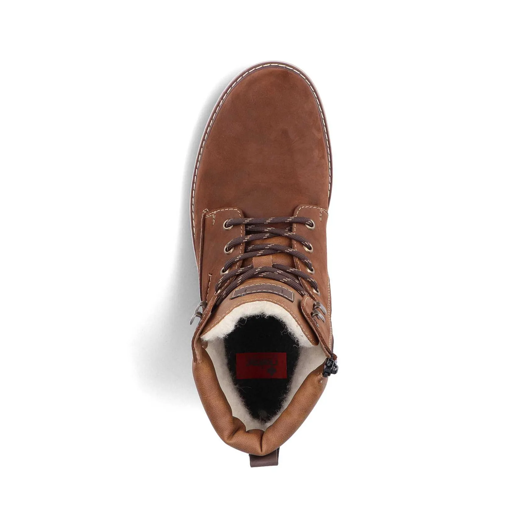 Rieker Boots-Men'S Corded Boots Nougat Brown