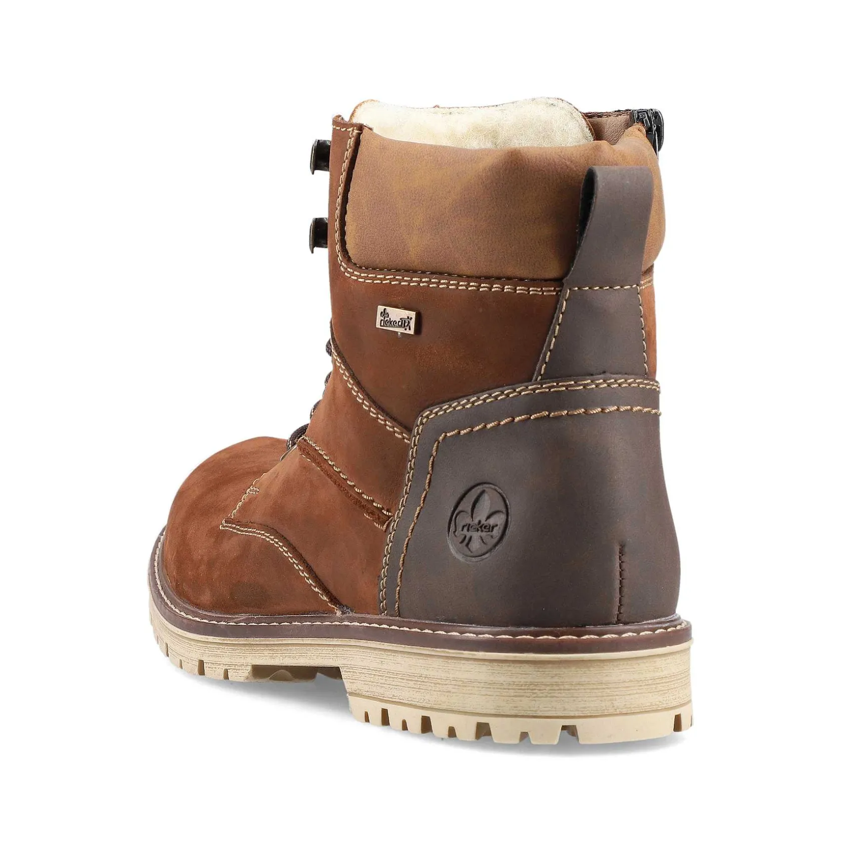 Rieker Boots-Men'S Corded Boots Nougat Brown