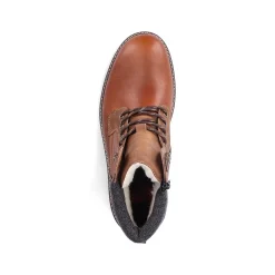 Rieker Boots-Men'S Corded Boots Caramel Brown