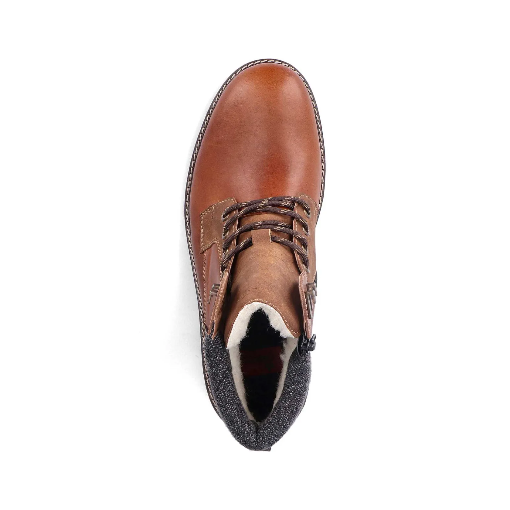 Rieker Boots-Men'S Corded Boots Caramel Brown
