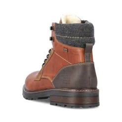 Rieker Boots-Men'S Corded Boots Caramel Brown