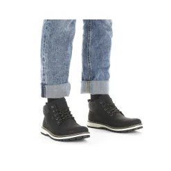 Rieker Boots-Men'S Corded Boots Urban Black