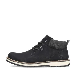 Rieker Boots-Men'S Corded Boots Urban Black